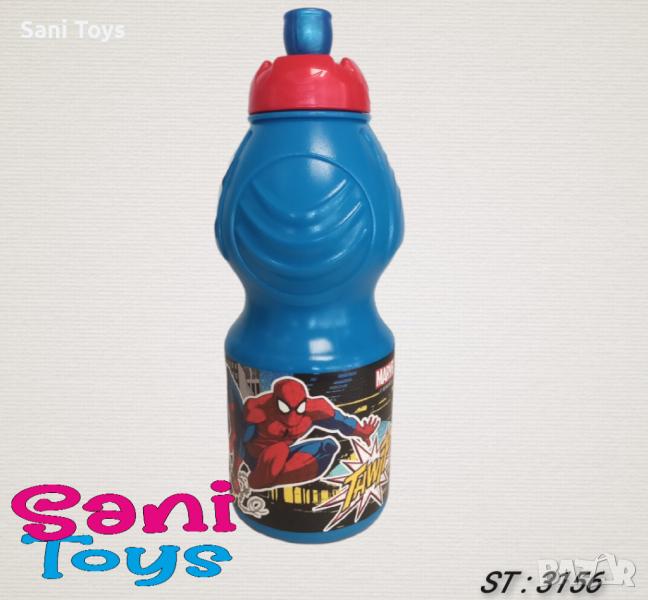 Спортна бутилка SPIDERMAN, 400 мл, снимка 1