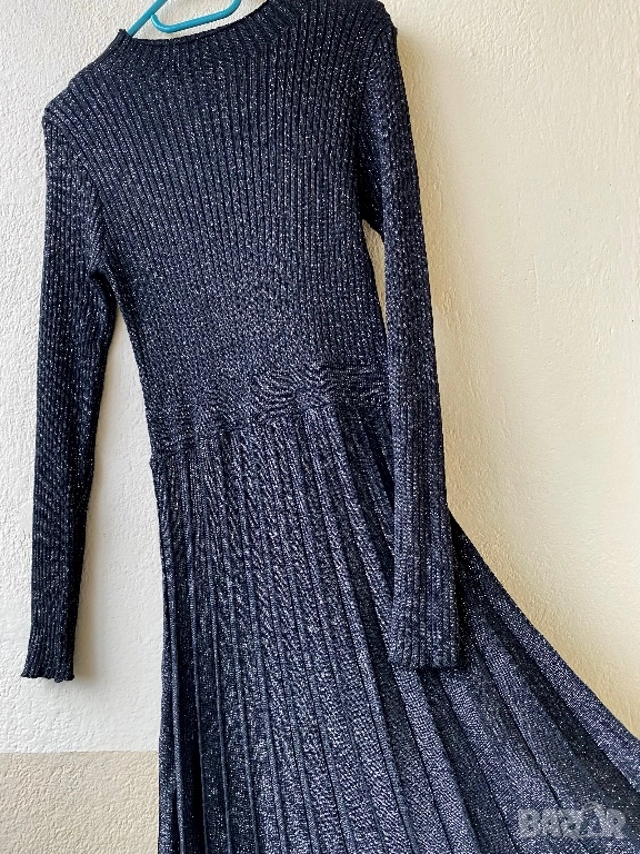 Нова рокля метализирана плетиво - М/Л, снимка 1