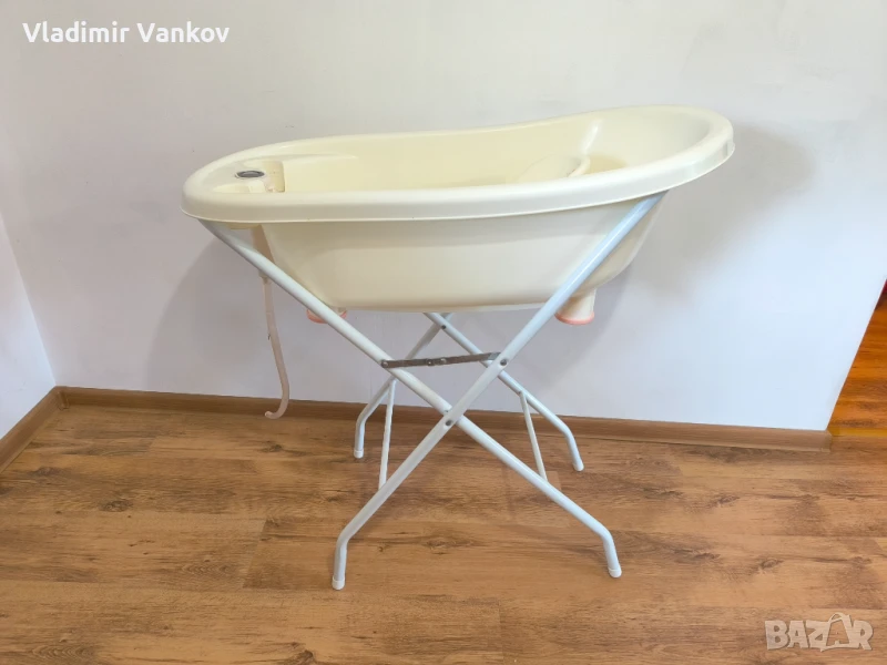 Вана със стойка за бебе, снимка 1