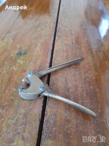 Стари клещи за пломбиране #3, снимка 1