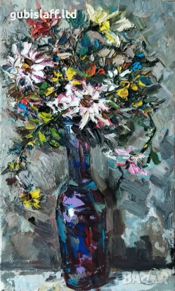 Картина, натюрморт, худ. Данаил Цонев, 2023 г., снимка 1
