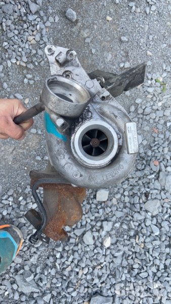 Турбо с луфт мерцедес om646 engine 200 220 дизел, снимка 1