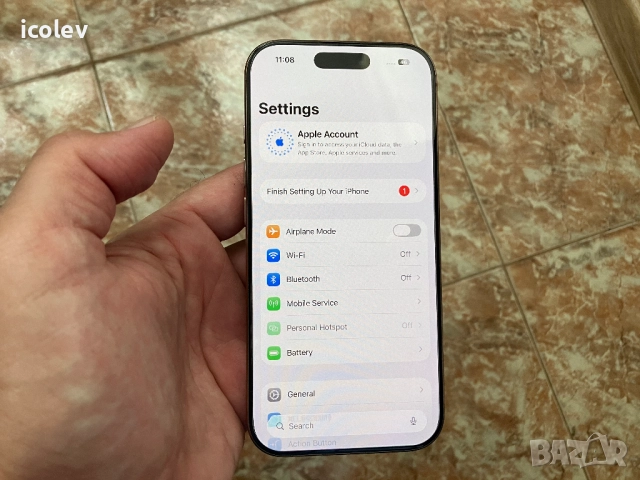 IPhone 16 Pro 128гб Перфектен 92% BH, снимка 3 - Apple iPhone - 52577335