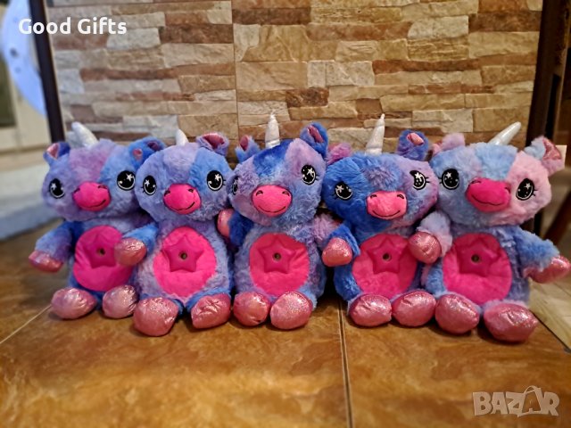 2в1 Плюшен еднорог и проектор звездно небе Star Belly, снимка 3 - Плюшени играчки - 38828347