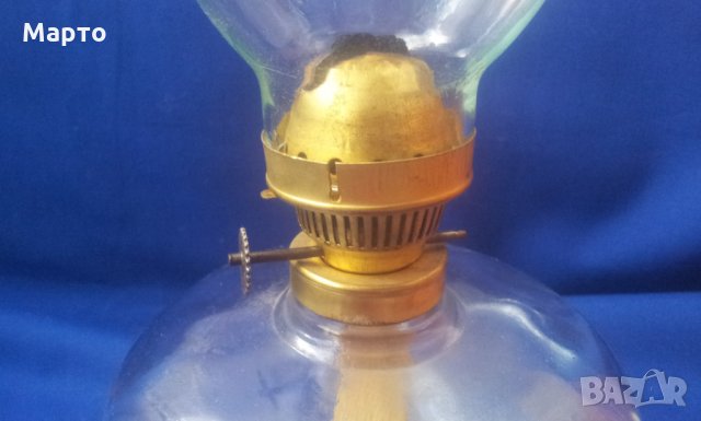 Ретро газена лампа от някога, снимка 4 - Антикварни и старинни предмети - 35874101