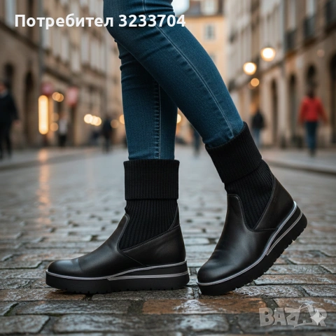 НОВИ Италиански боти Igi&Co | Естествена кожа | 26.7 см, снимка 2 - Дамски боти - 53522393