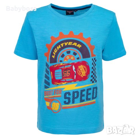 Блуза за момче Макуин Cars Disney, снимка 3 - Детски тениски и потници - 41586045