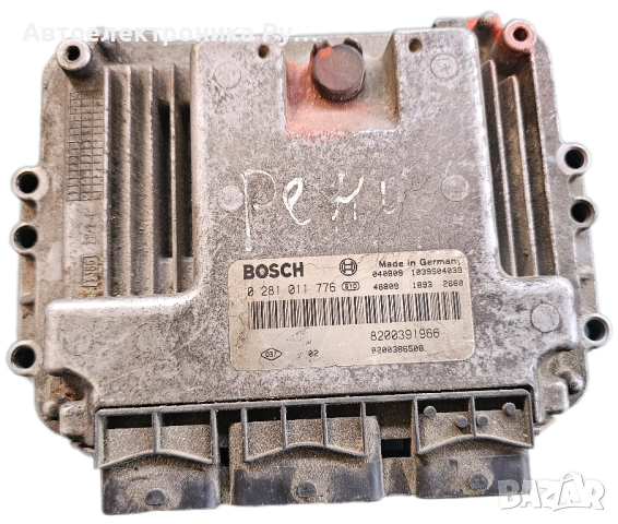 компютър RENAULT MEGANE SCENIC 1.9 DCI BOSCH 0 281 011 776, 8200391966, 8200386508, 1039S04039