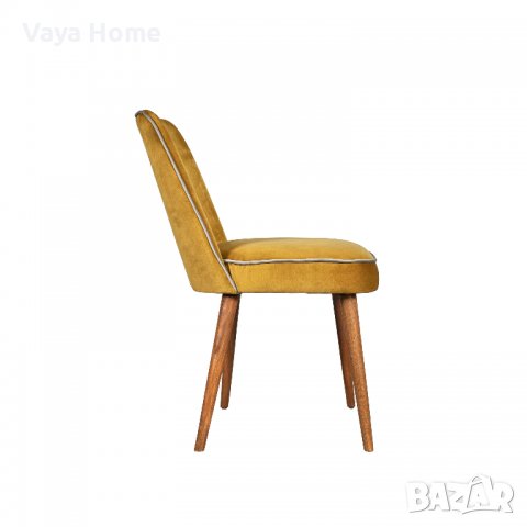 Трапезен стол, Giallo, Жълт, снимка 2 - Столове - 39334143