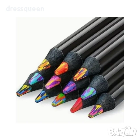 4810 12 магически молива с ефект на смяна на цвета в предпазна кутия, снимка 7 - Рисуване и оцветяване - 53713773