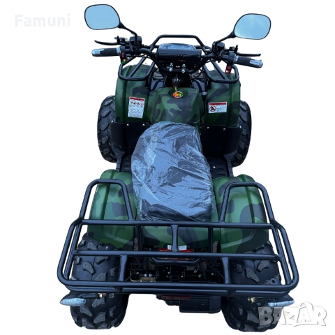Електрическо ATV - Grizzly 2500W (Зелен) 2026, снимка 3 - Мотоциклети и мототехника - 53002458