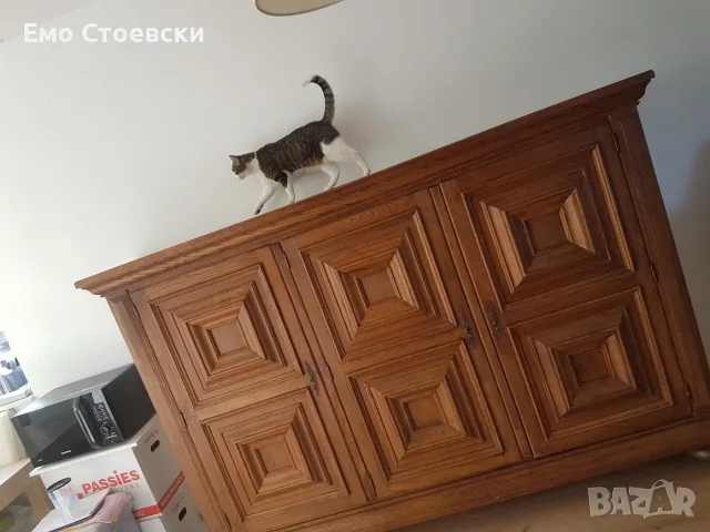 Масивен шкаф от дъб, снимка 7 - Шкафове - 56041802
