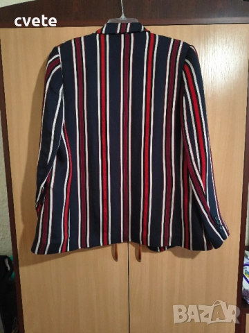 Дамско сако h&m райе, снимка 4 - Якета - 51942881