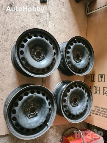 Джанти Железни 16 цола 5х112мм Ауди Фолксваген Шкода Сеат 4бр.
