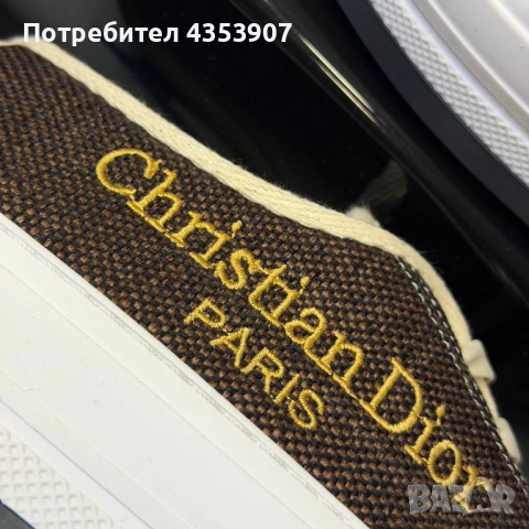 Christian Dior дамски кецове, снимка 6 - Кецове - 53702285