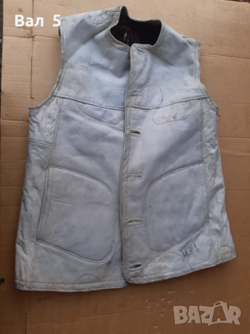 Военен кожен елек , елече Царство България , Втора свет в-на, снимка 2 - Антикварни и старинни предмети - 50818291