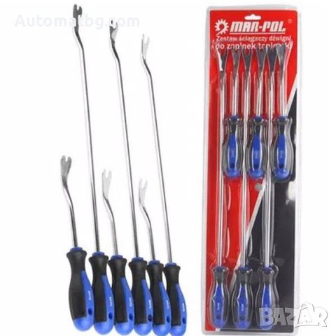 Комплект лостове за щипки Automat, За демонтаж, 6 броя, Метални