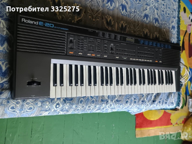 Синтезатор roland e-20, снимка 2 - Синтезатори - 50928124