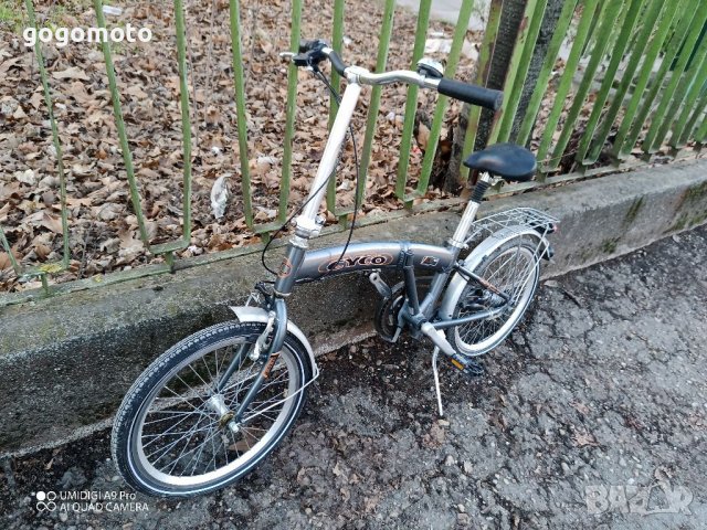 КАТО НОВО двойно сгъваемо алуминиево колело CYCO®,MADE IN GERMANY,сгъваем велосипед,пони, балканче, снимка 4 - Велосипеди - 37621227