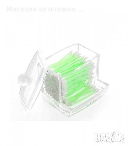 ПРОЗРАЧНА КУТИЯ ЗА КЛЕЧКИ ЗА УШИ - код 1708, снимка 7 - Органайзери - 34269512