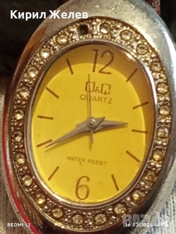 Модерен дамски часовник Q)Q QUARTZ JAPAN много красив стилен дизайн 44764, снимка 4 - Дамски - 53491493