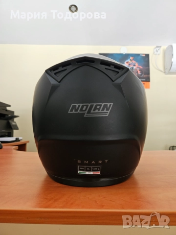 Nolan N64 Smart Black. Размер XL, цена 190,00лв. Каската е без кутия., снимка 2 - Аксесоари и консумативи - 52141875
