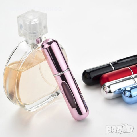 Пулверизатор за парфюм пълнещ се флакон спрей контейнер презареждащ преносим шишенце за парфюм, снимка 12 - Дамски парфюми - 27670031