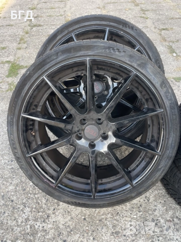 Tec 21” 5x112 ET40 9J, снимка 4 - Гуми и джанти - 56012486