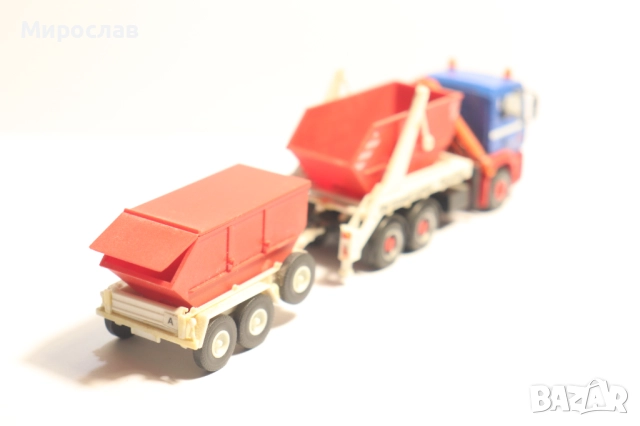 HERPA H0 1/87 MAN TGA КОНТЕЙНЕР КАМИОН МОДЕЛ, снимка 7 - Колекции - 52354504