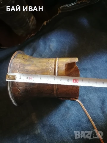 МЕДНО ДЖЕЗВЕ, снимка 3 - Антикварни и старинни предмети - 50495259