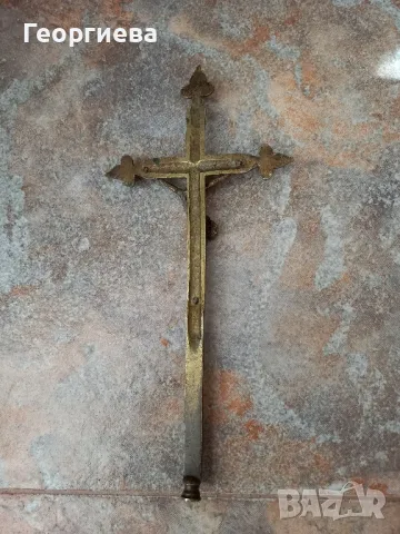 Месингов кръст, снимка 2 - Други - 49410177