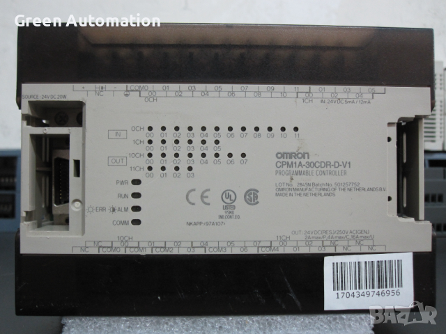 Omron CPM1A-30CDR-D-V1, снимка 1 - Друга електроника - 44526182