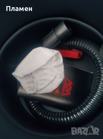 Прахосмукачка за пепел, камини, печки и едри отпадъци 18 л., AGM 800W, снимка 6 - Прахосмукачки - 38441501