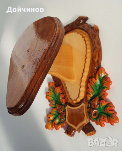  Поставка с дърворезба за ловен трофей на муфлон