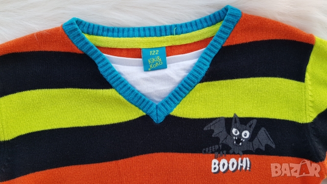 Детски пуловер 6-7 години, снимка 2 - Детски пуловери и жилетки - 36110095