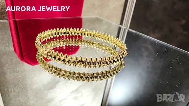 CARTIER Clash de Cartier Gold Дамска Гривна, снимка 6 - Гривни - 52972495