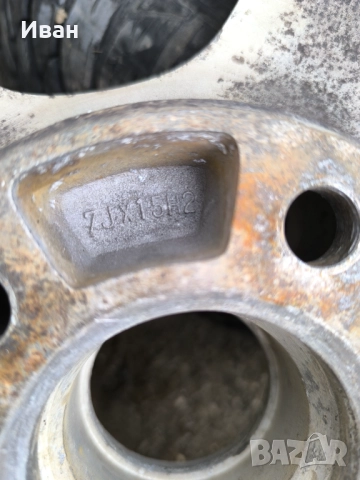 Алуминиеви джанти 15 цола , снимка 2 - Гуми и джанти - 52306295