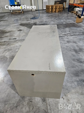 Работна техническа маса - бюро от плоскости 198x79x76 cm - 150 кг, снимка 2 - Работни маси и бюра - 53530389