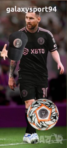 Детски Екип с Калци+ Топка МЕСИ ИНТЕР Маями 2024 Ново Inter Екип MESSI, снимка 5 - Футбол - 41584076