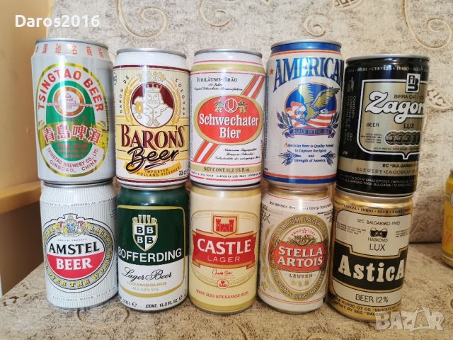 Колекция от кенчета 39 броя , снимка 6 - Колекции - 39326953