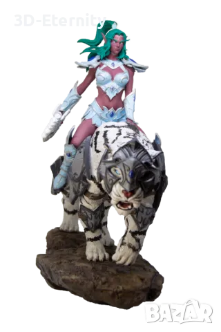 3D Фигура: Tyrande Whisperwind | World of Warcraft, снимка 6 - Колекции - 49287056