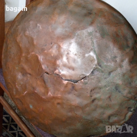 Огромен възрожденски съд, бакър, гюм., снимка 8 - Антикварни и старинни предмети - 53689678