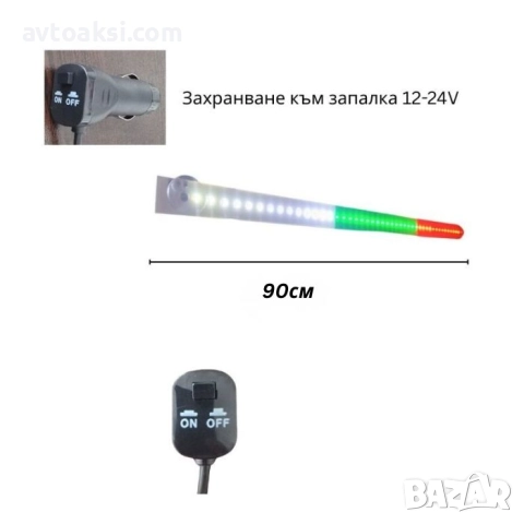 Диодна Led лента България 12V -24V / 60см и 90см два размера, снимка 3 - Аксесоари и консумативи - 52720921