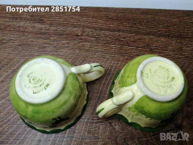 Чашки за еспресо от серията ,,Петел и Кокошка" на ,, Zeller " , снимка 2 - Други ценни предмети - 41763900