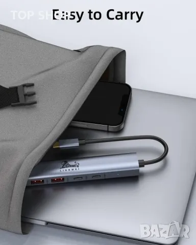 USB C хъб 10Gbps, USB C към USB адаптер, USB 3.1, снимка 5 - Кабели и адаптери - 49451949