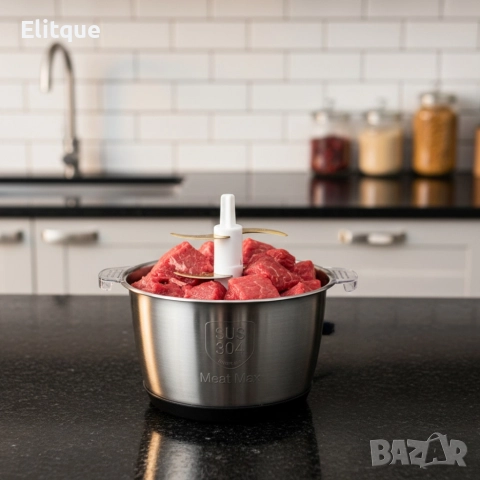 Lexical LCH-1946 електрически чопър – бързо и прецизно рязане с 3 скорости, снимка 7 - Чопъри и пасатори - 52888982