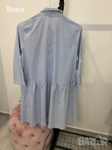 Рокля тип риза подходяща за S-M, снимка 9 - Рокли - 48488099