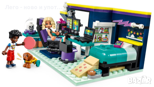 НОВО LEGO Friends - Стаята на Нова 41755, снимка 3 - Конструктори - 44527645