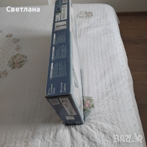 Шкаф за баня Oslo с огледало, снимка 7 - Шкафове - 53209497