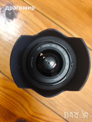 MINOLTA AF-ZOOM 35-70 mm 1:3,5(22)-4,5, снимка 5 - Обективи и филтри - 50612990